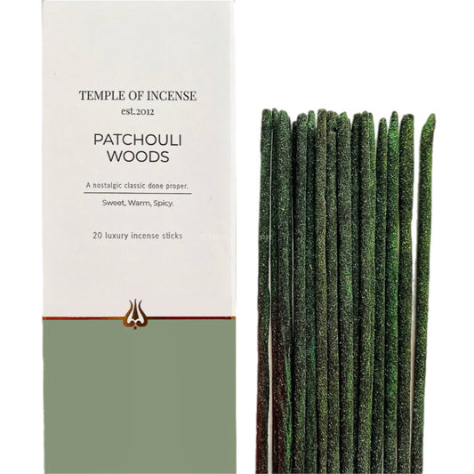 "Patchouli is the best incense for grounding and balancing the emotions. It stimulates and balances 20 sticks