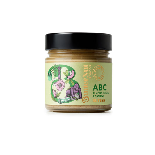 "ButterNut of London ABC Butter (Almonds, Brazil Nuts & Cashews)" 180g