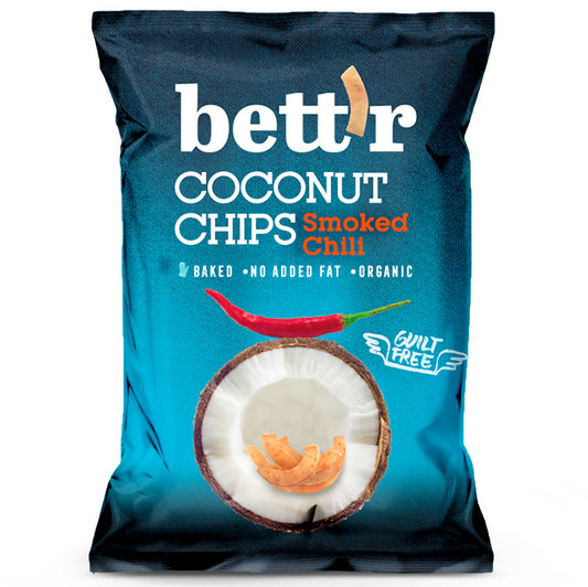 Bett’r Coconut Chips Smoked Chili 40g